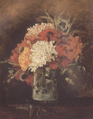 Vincent Van Gogh Vase with Carnations (nn04) Spain oil painting art